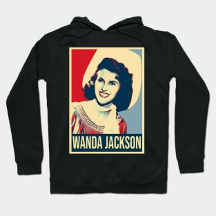 Queen of Rockabilly Style Wanda Vintage Music Couture Hoodie